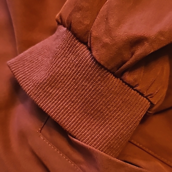 Ampersand Bomber Jacket (M) NWOT - Picture 2 of 5